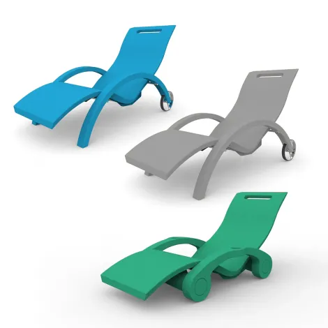 Leżak Serendipity by Jean Rusconi - Arkema Design Italy - 9