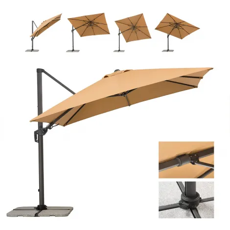 Parasol ogrodowy TWIST - 4